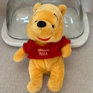 Disney Winnie the Pooh Plush - Yellow and Red